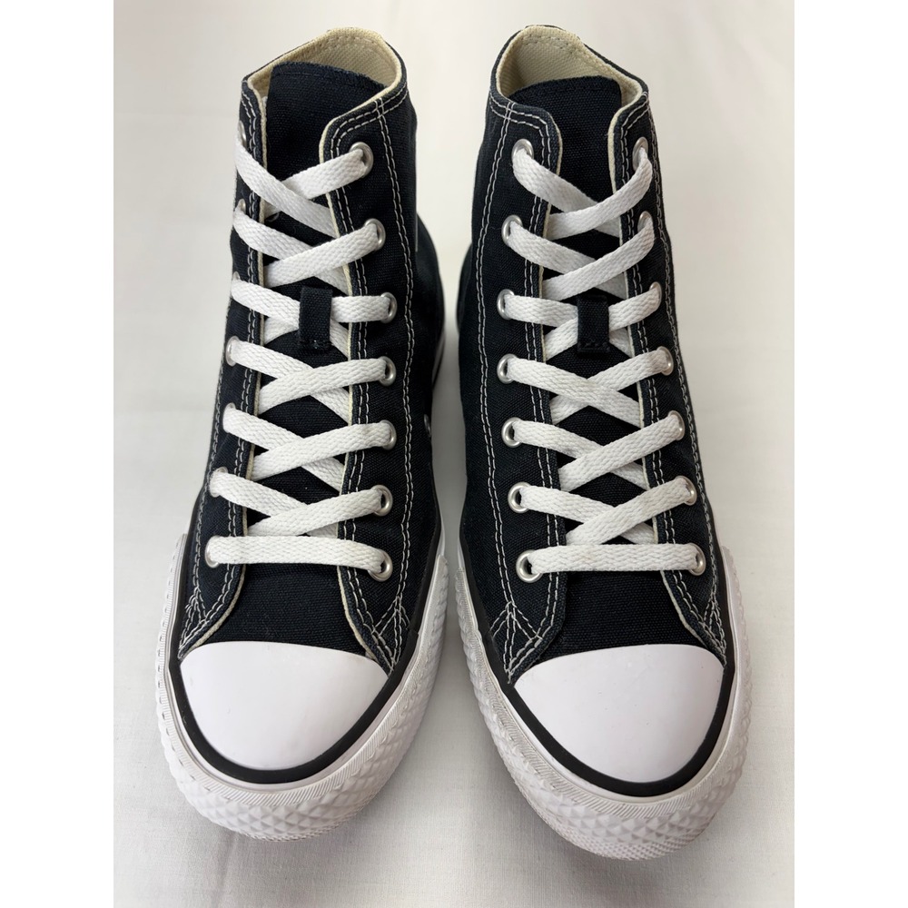 Converse Chuck Taylor All Star High Top Black Canvas Sneakers M7650 - Picture 2 of 16
